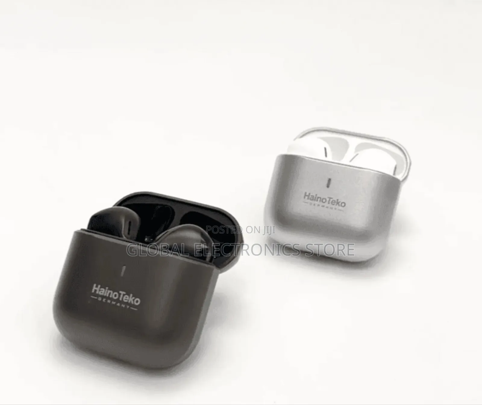 Original German Brand Dual Stereo Earbuds With Metal Case