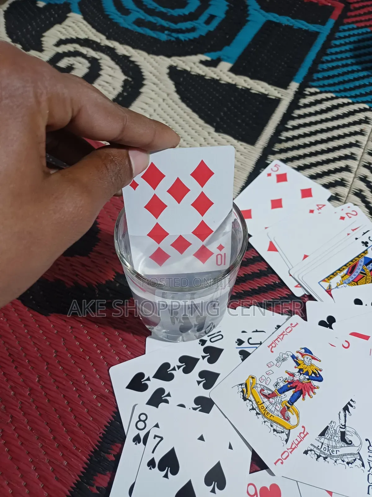 High Quality Plastic Coated Playing Cards (ፕላስቲክ ካርታ)