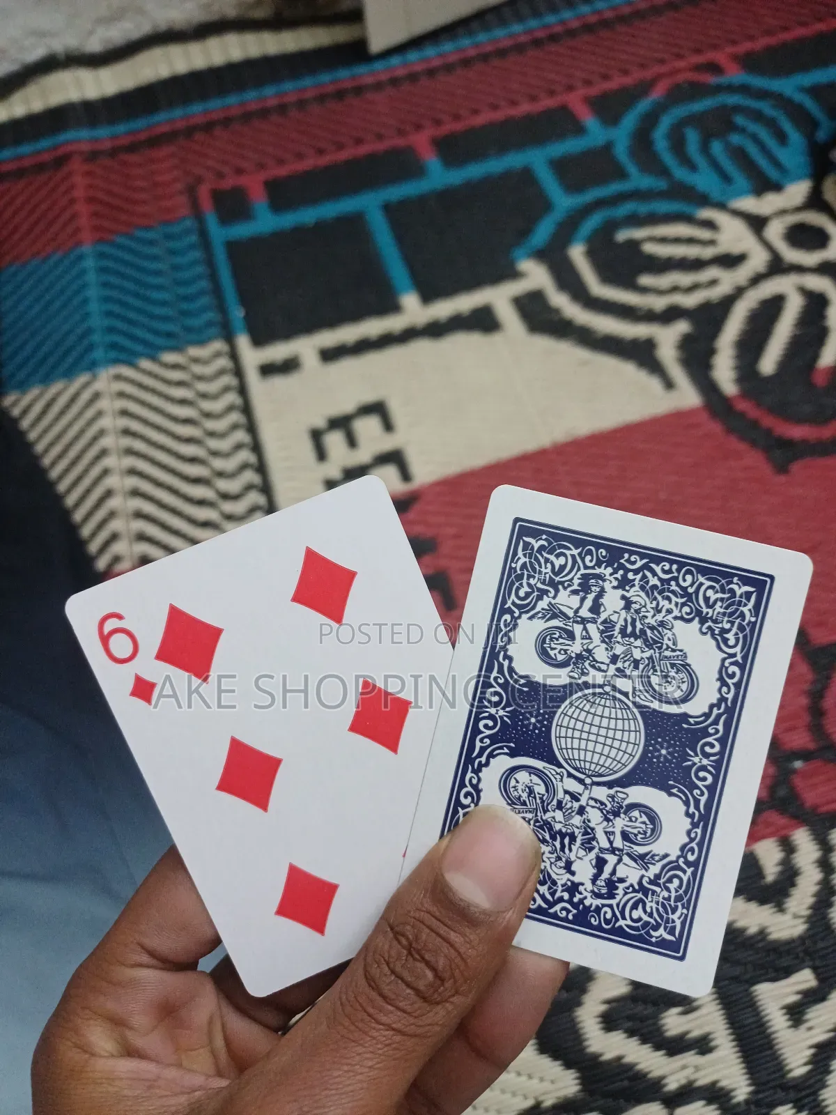 High Quality Plastic Coated Playing Cards (ፕላስቲክ ካርታ)