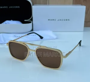 Marc Jacobs Gold Brown Sunglasses