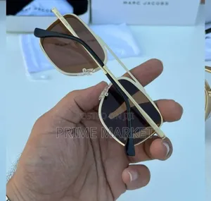 Marc Jacobs Gold Brown Sunglasses