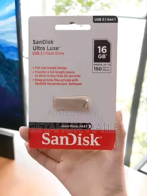 Sandisk Ultra Luxe 16gb Usb 3.1 Flash Drive