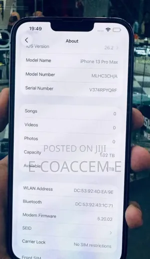 New Apple iPhone 13 Pro Max 256 GB