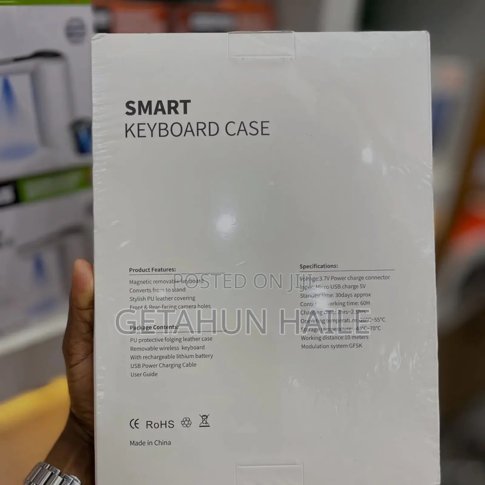 Smart Keyboard Case With Touchpad for Samsung A9+ Tablet