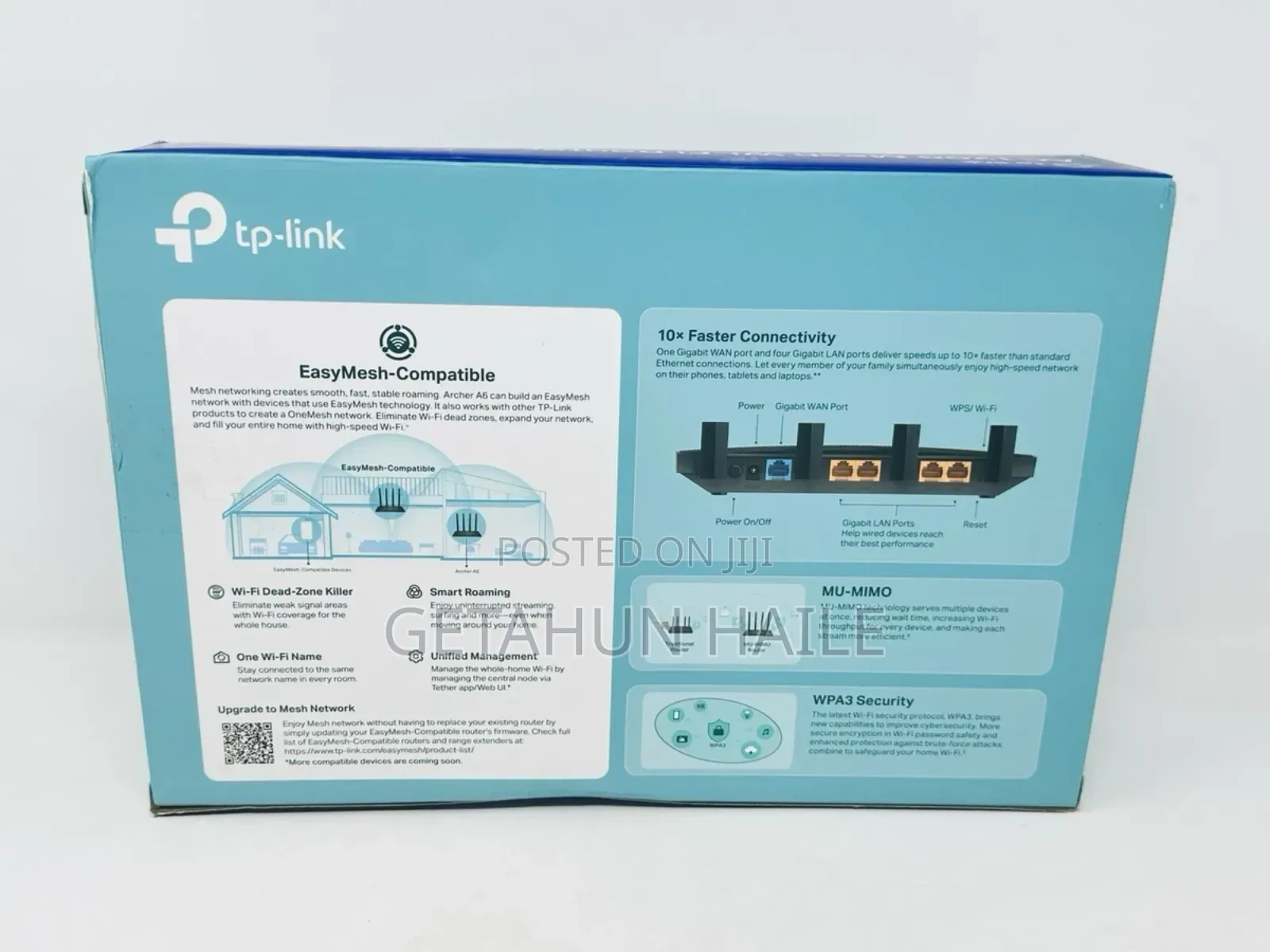 Tp-Link Archer A6 Ac1200 Mesh Wi-Fi Router