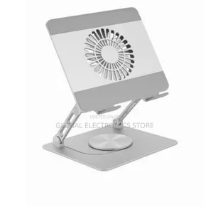 Multifunctional Laptop Stand With Built-in Silent Fan (Usb-Powered)