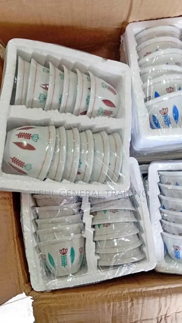 Coffee Cup Yebuna Sini የቡና መጠጫ ሲኒ 12 Pieces Coffee Cup Set