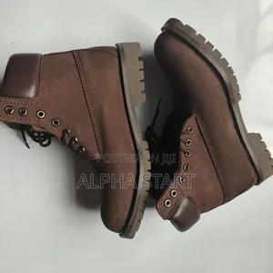 Timberland Tmbrown Color High Master Quality Boots for Man's