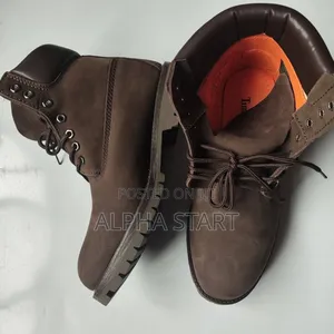 Timberland Tmbrown Color High Master Quality Boots for Man's
