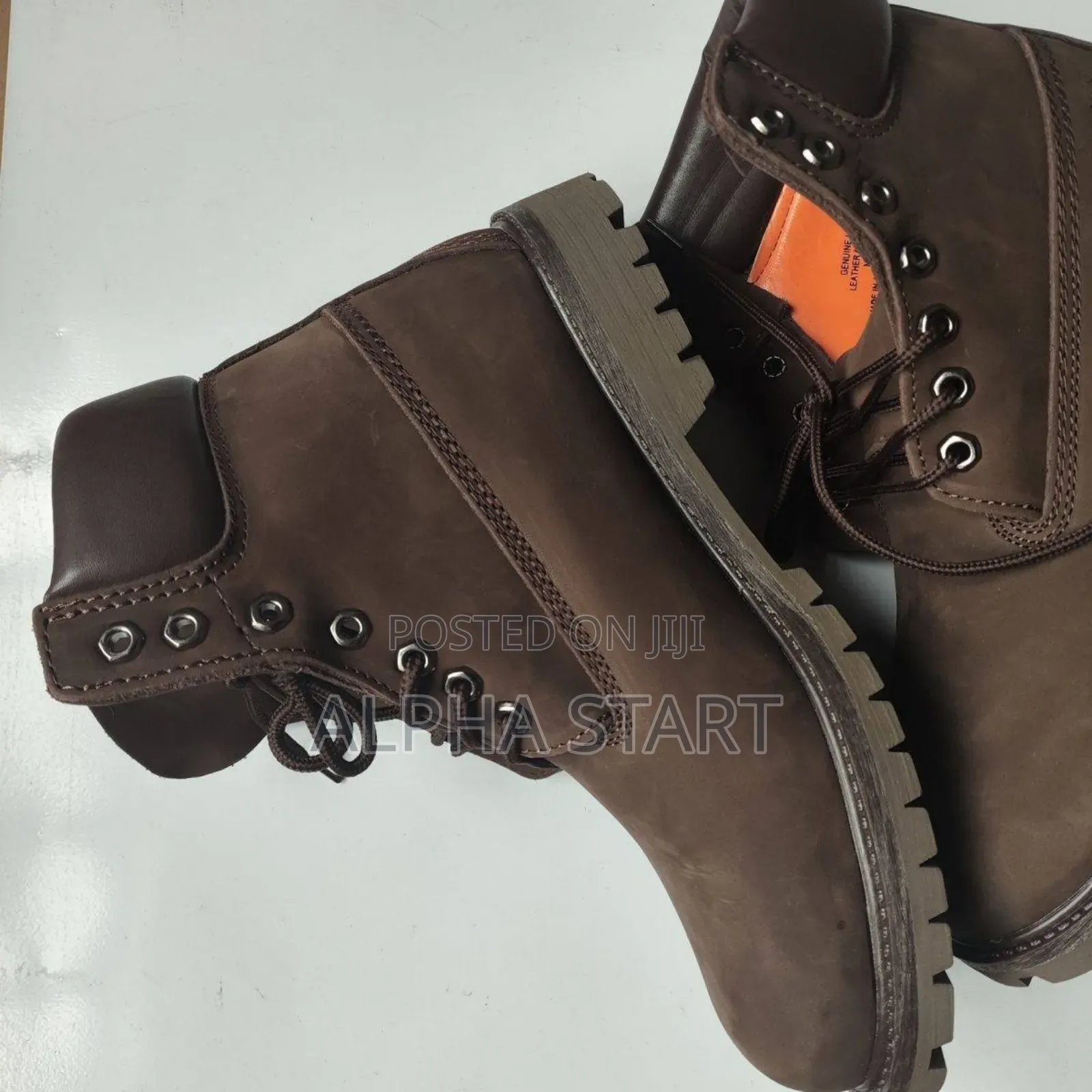 Timberland Tmbrown Color High Master Quality Boots for Man's