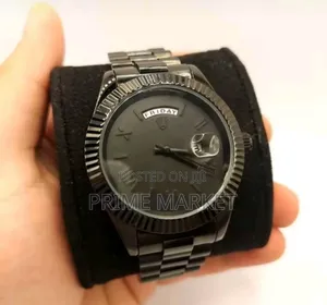 Rolex Day-Date Dark Black Men's Watch