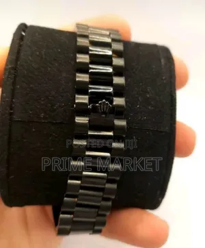 Rolex Day-Date Dark Black Men's Watch