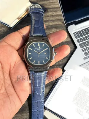Patek Philippe Men's Watch – Blue Strap