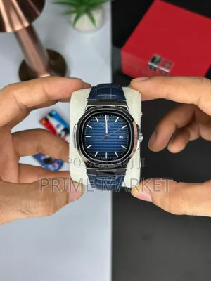 Patek Philippe Men's Watch – Blue Strap