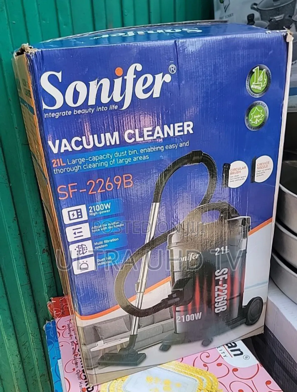 Sonifer Sf-2269b Vacuum Cleaner.