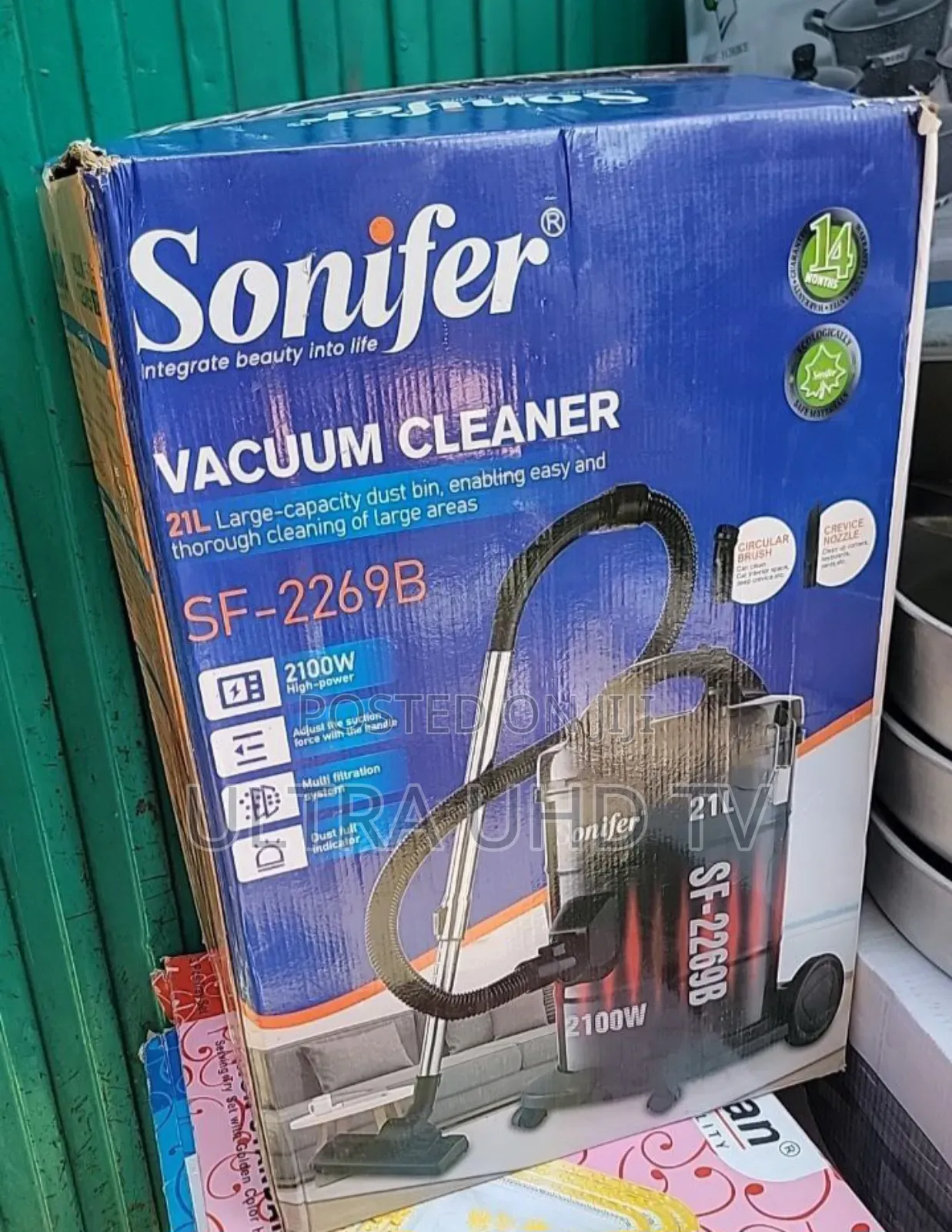 Sonifer Sf-2269b Vacuum Cleaner.