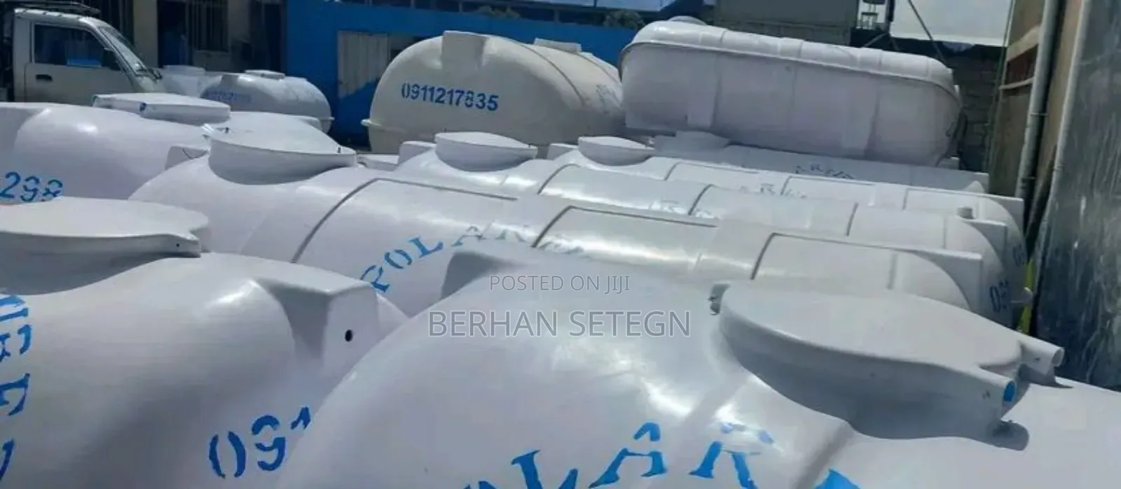 Roto Super Horizontal Water Tanker Fiberglass Water Tanker