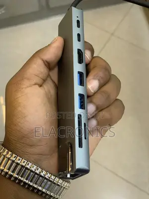 Type C to HDTV 8 in 1 (Hdtv+2usb+Type C + Sd)