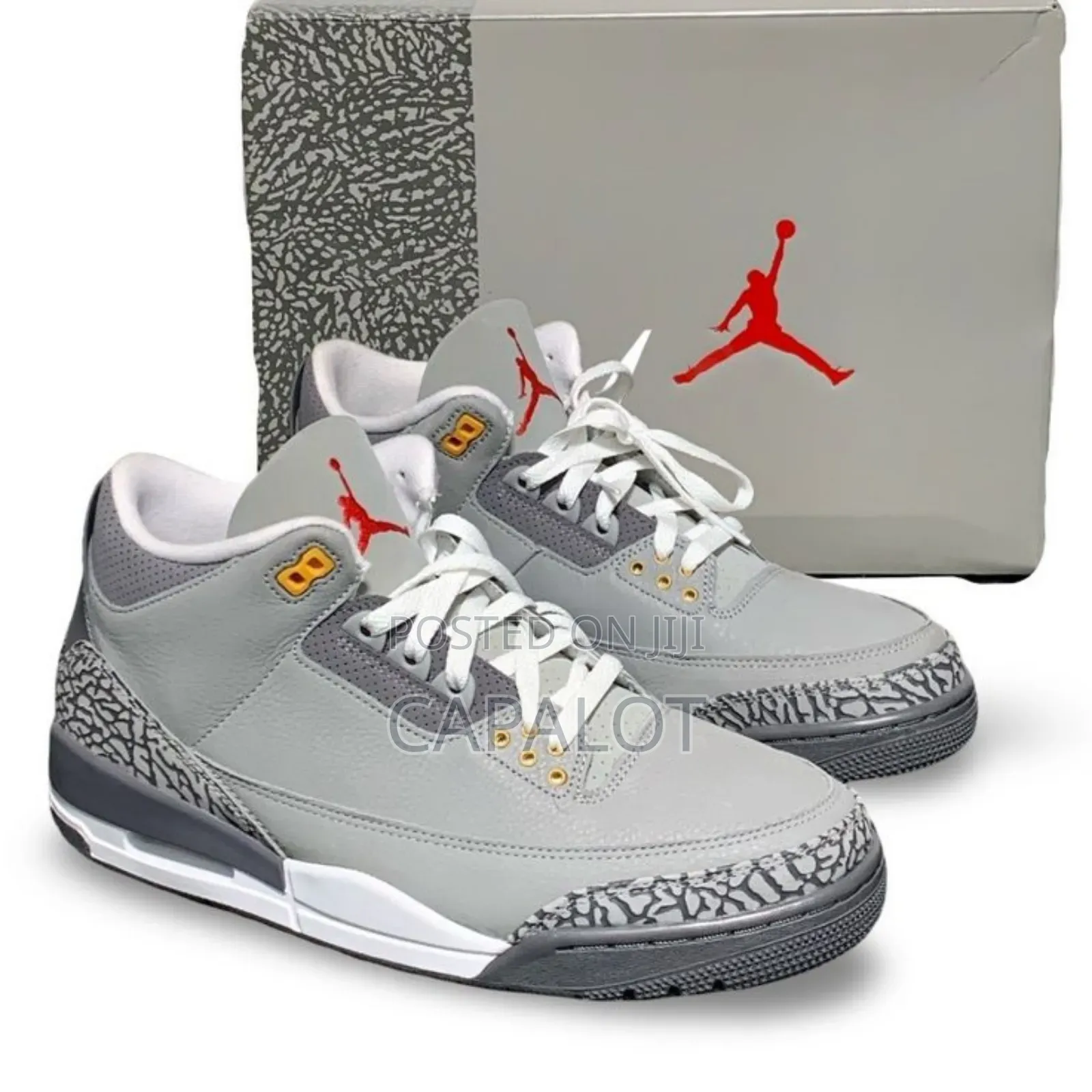 Jordan 3 Cool Grey