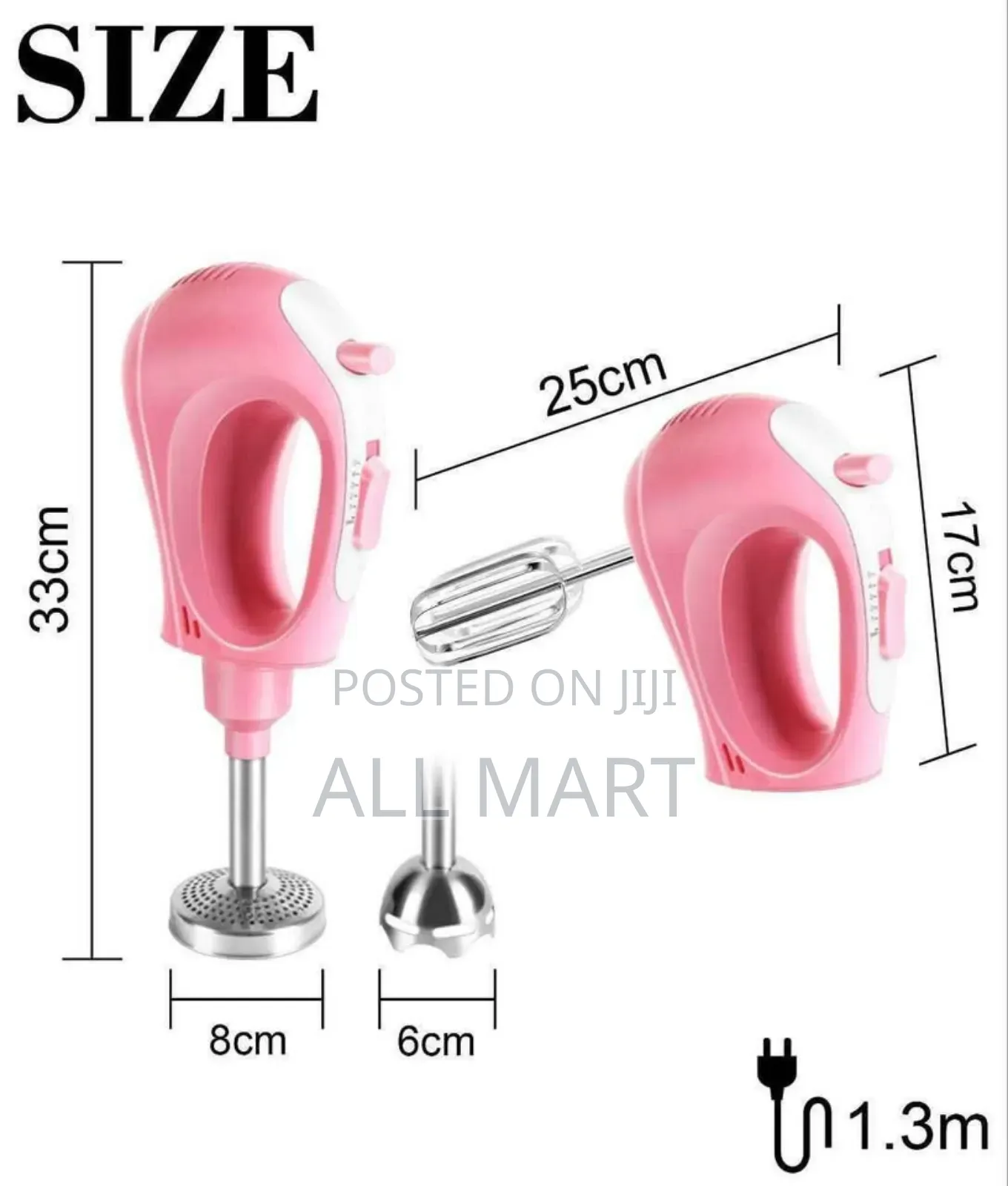 Sonifer 5 in 1 Hand Blender and Mixer