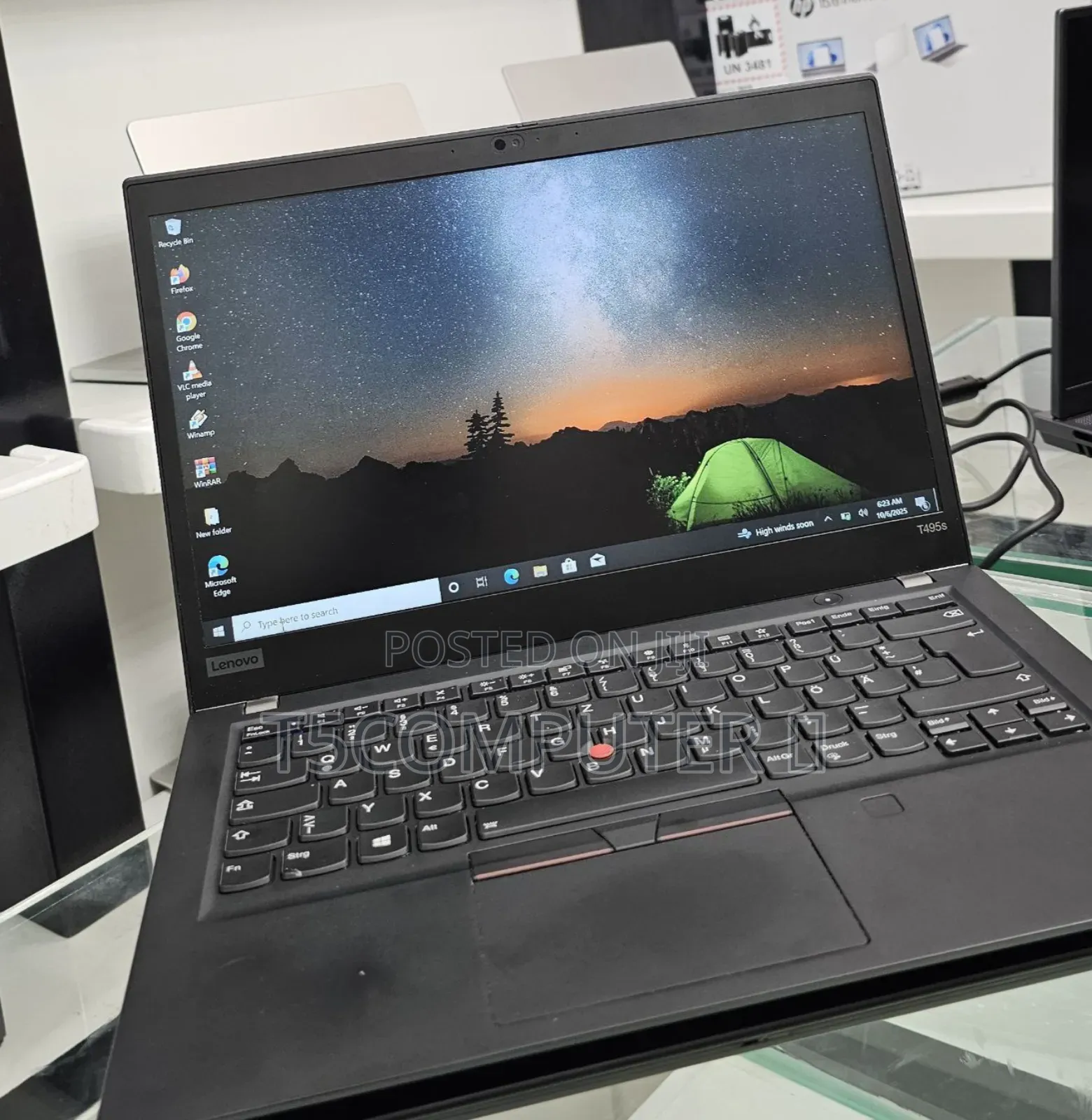 New Laptop Lenovo ThinkPad T495s 16GB AMD Ryzen 7 SSD 512GB