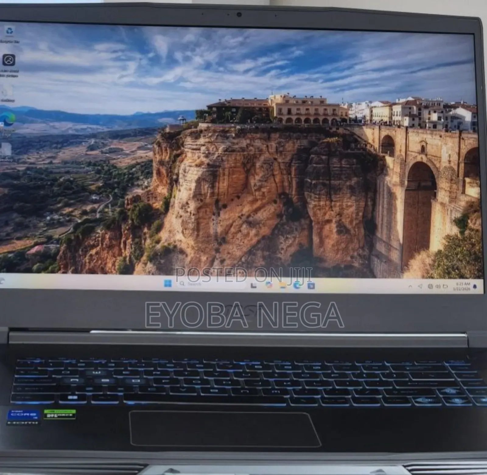 New Laptop MSI 16GB Intel Core I5 SSD 512GB