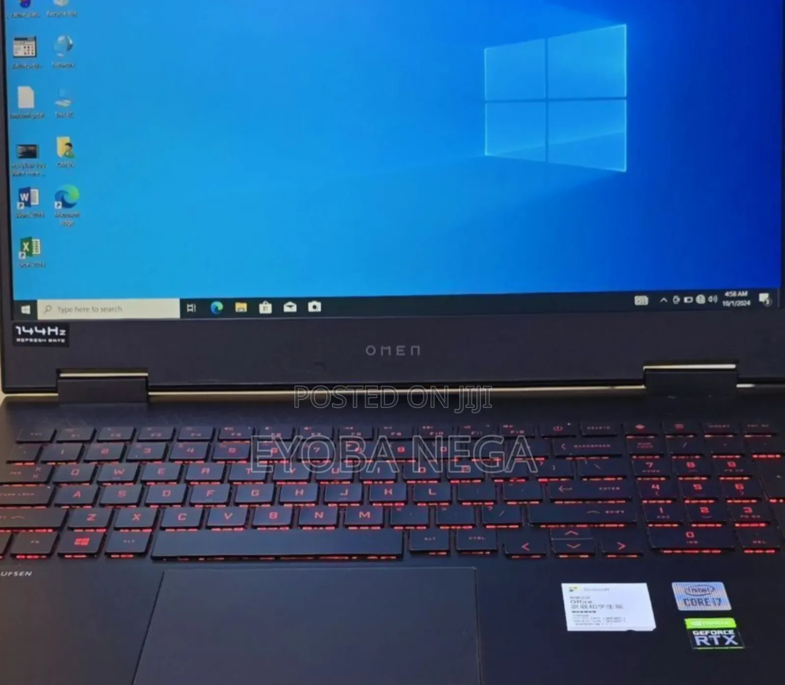 New Laptop HP Omen 15 16GB Intel Core I7 SSD 1T