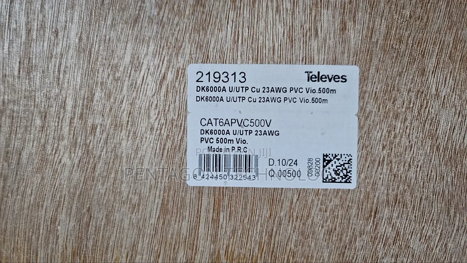 Televes Cat6a Cabel 500m