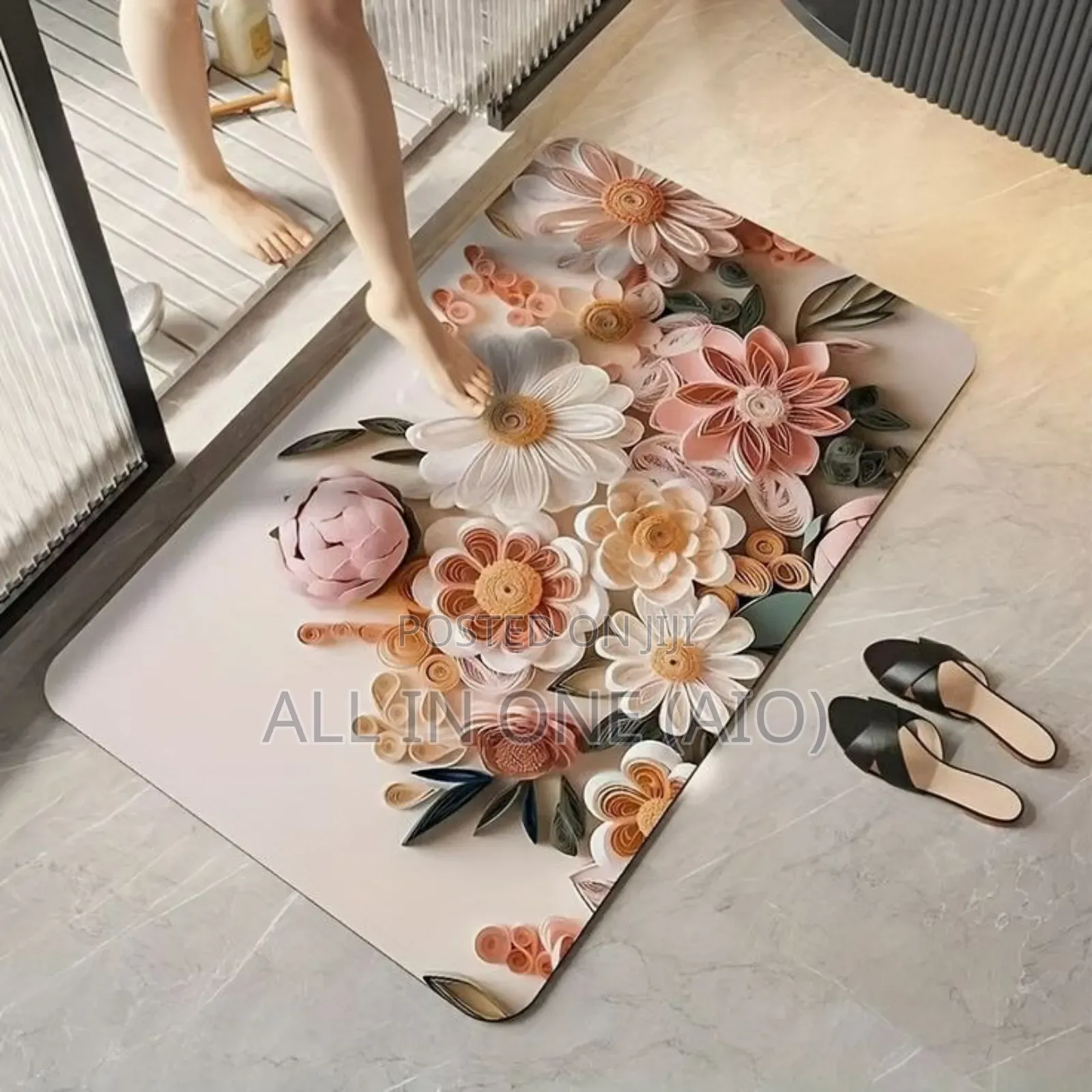 Super Absorbent Bathroom Rugs High Quality