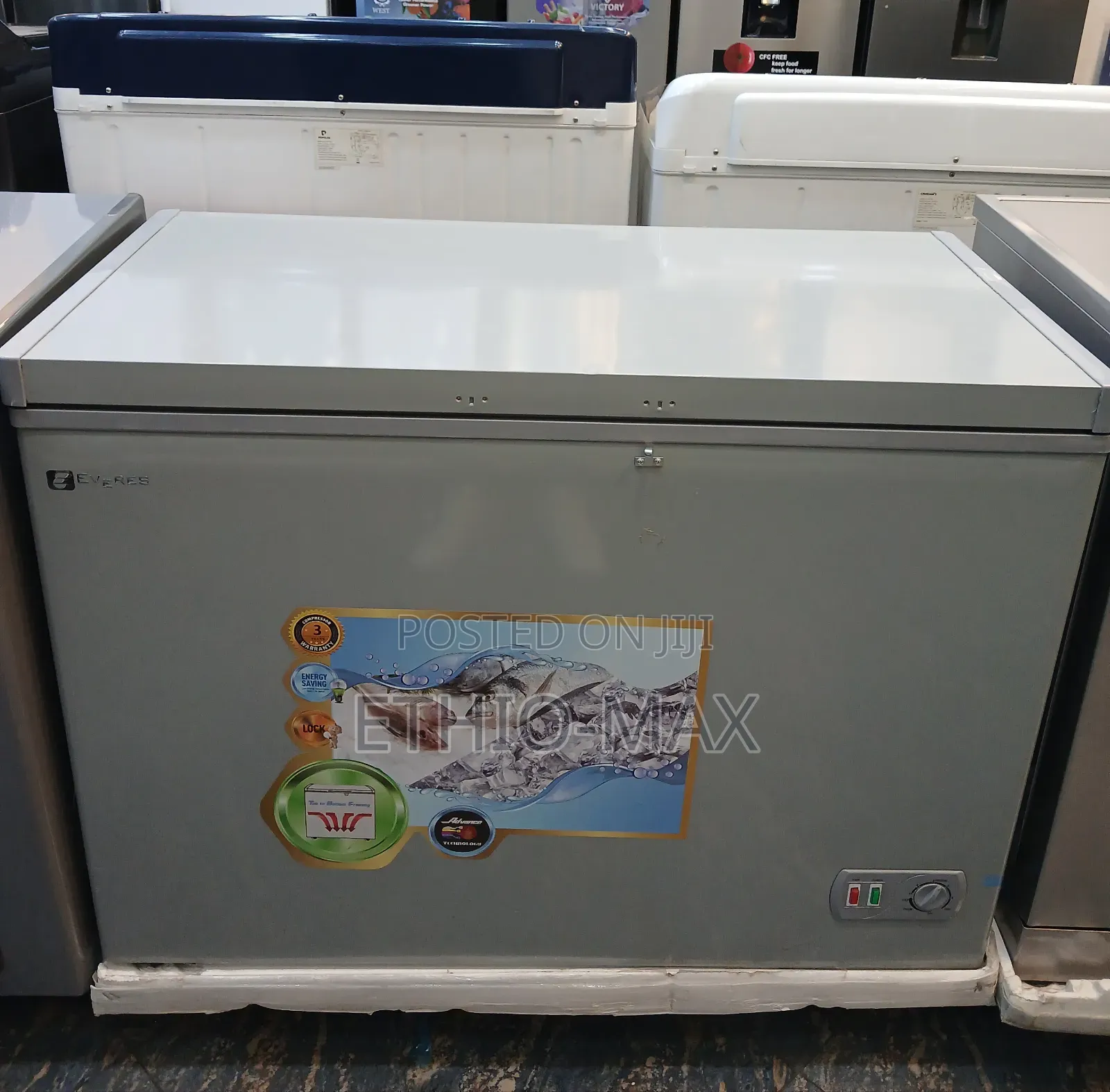 Everest Chest Freezer 300l – Fast Freezing | Energy Efficient Original