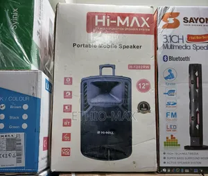Hi-Max Portable Speaker – Loud Sound | Deep Bass | Easy to Carry