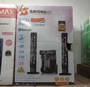 Sayona 3.1ch Multimedia Speaker – Powerful Bass | Original Clear Sound