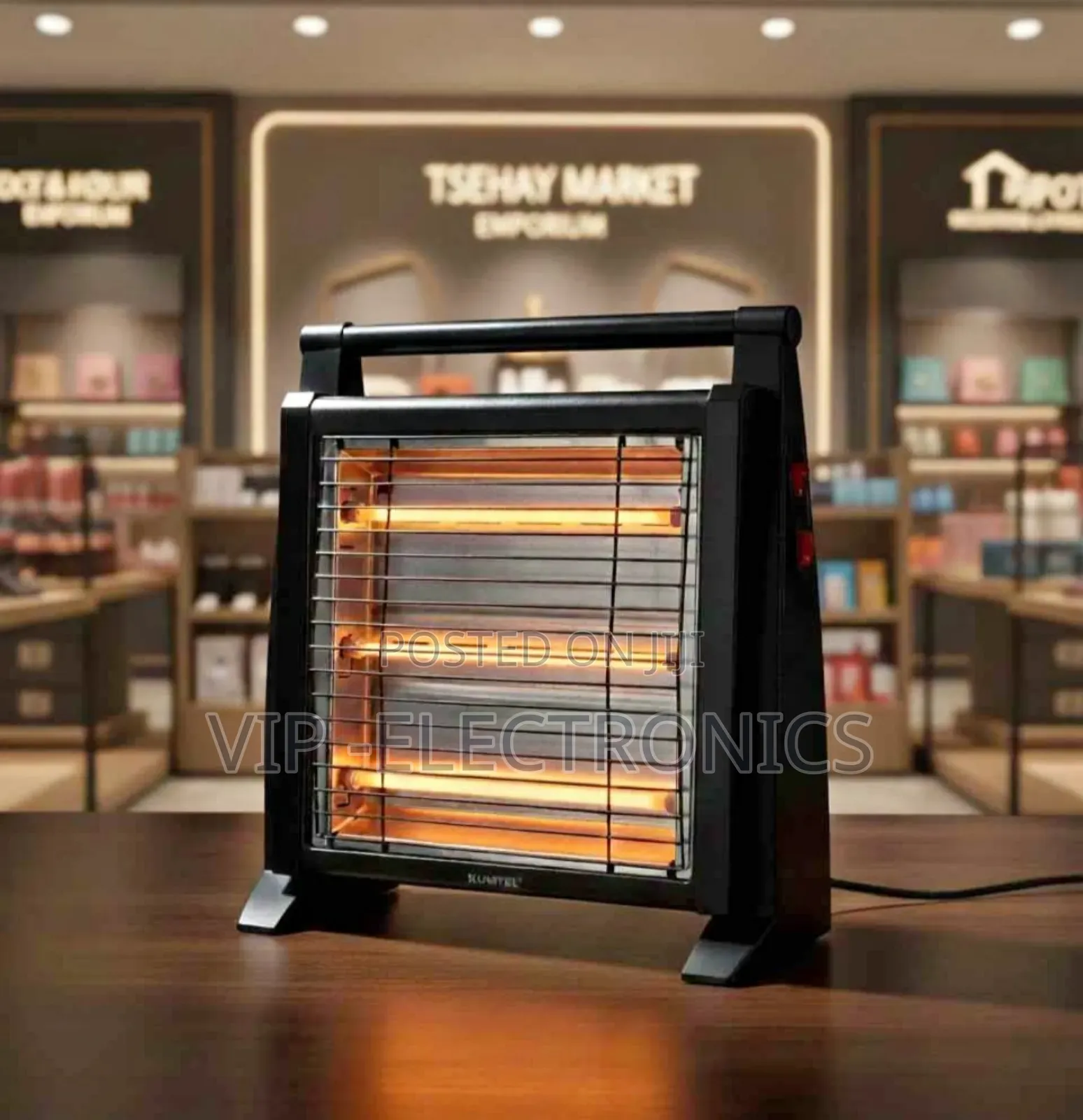 Kumtel Room Heater በቀዝቃዛ ወቅት ክፍልዎን በፍጥነት የሚያሞቅ ። 3 Quartz