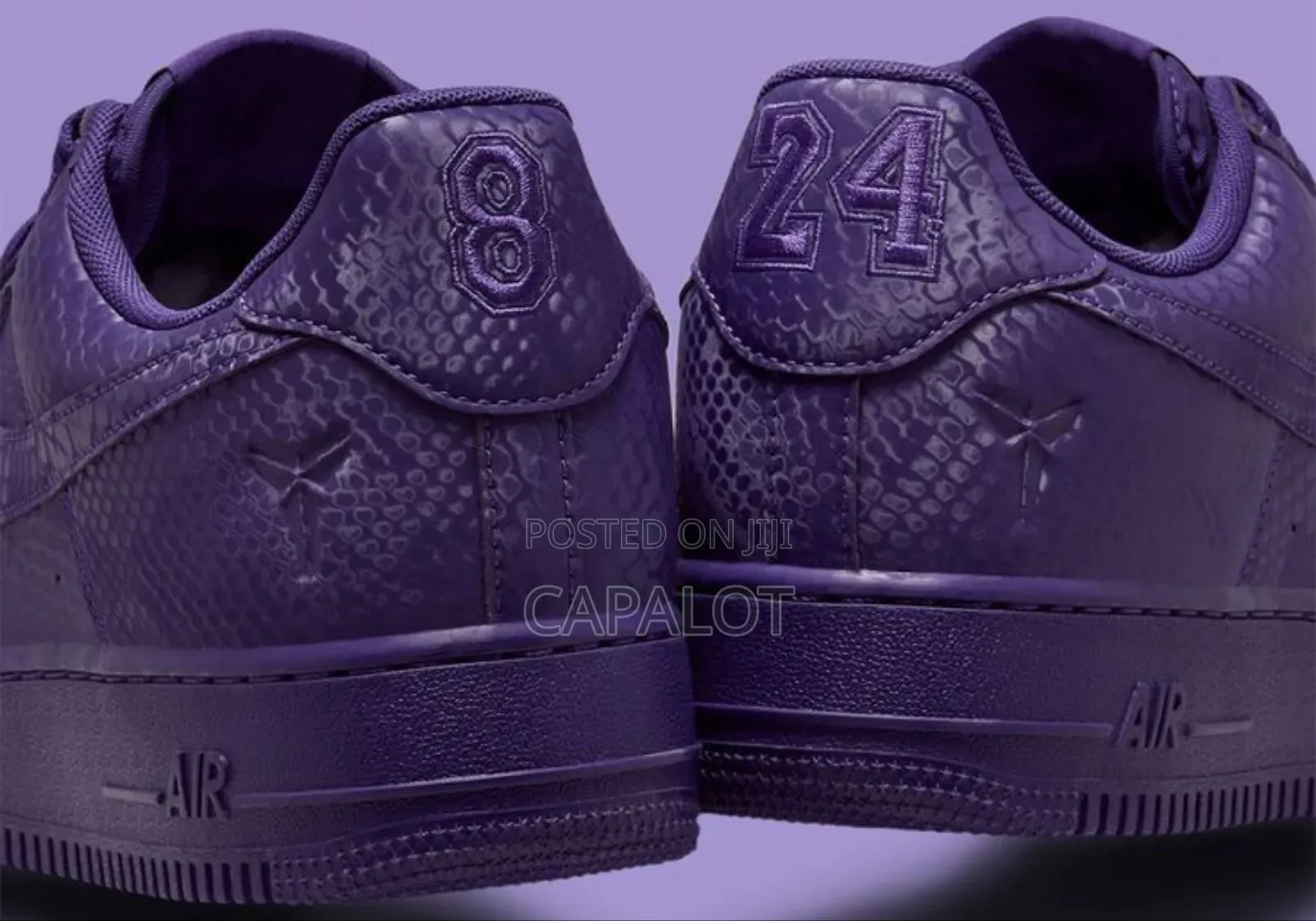 Air Force 1 Purple Snake Skin