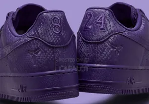 Air Force 1 Purple Snake Skin