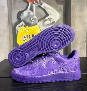 Air Force 1 Purple Snake Skin