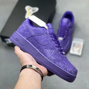 Air Force 1 Purple Snake Skin