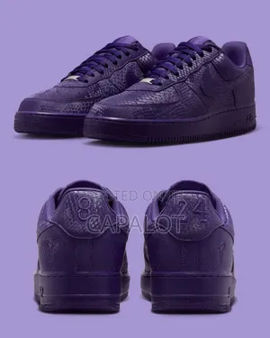 Air Force 1 Purple Snake Skin