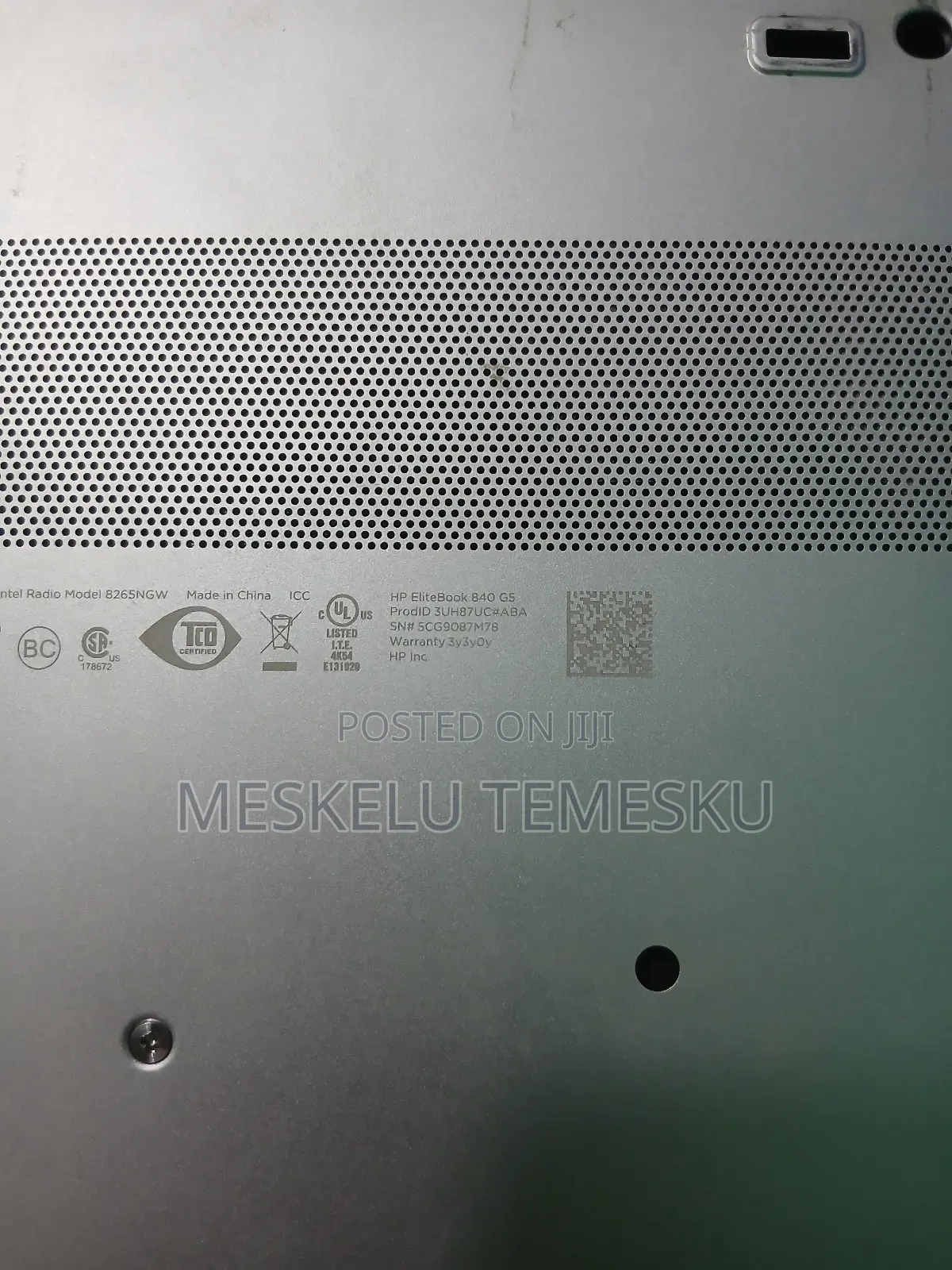 Laptop HP EliteBook 840 8GB Intel Core i5 SSD 512GB