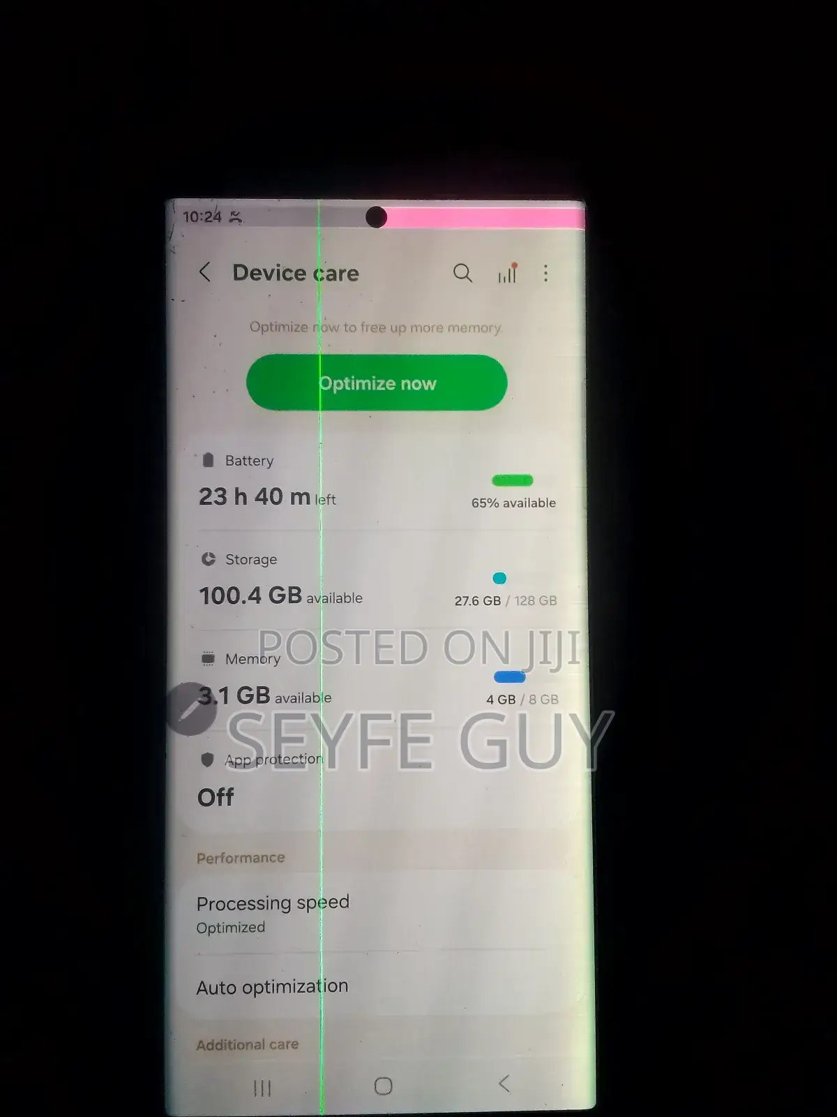 Samsung Galaxy S22 Ultra 128 GB Black