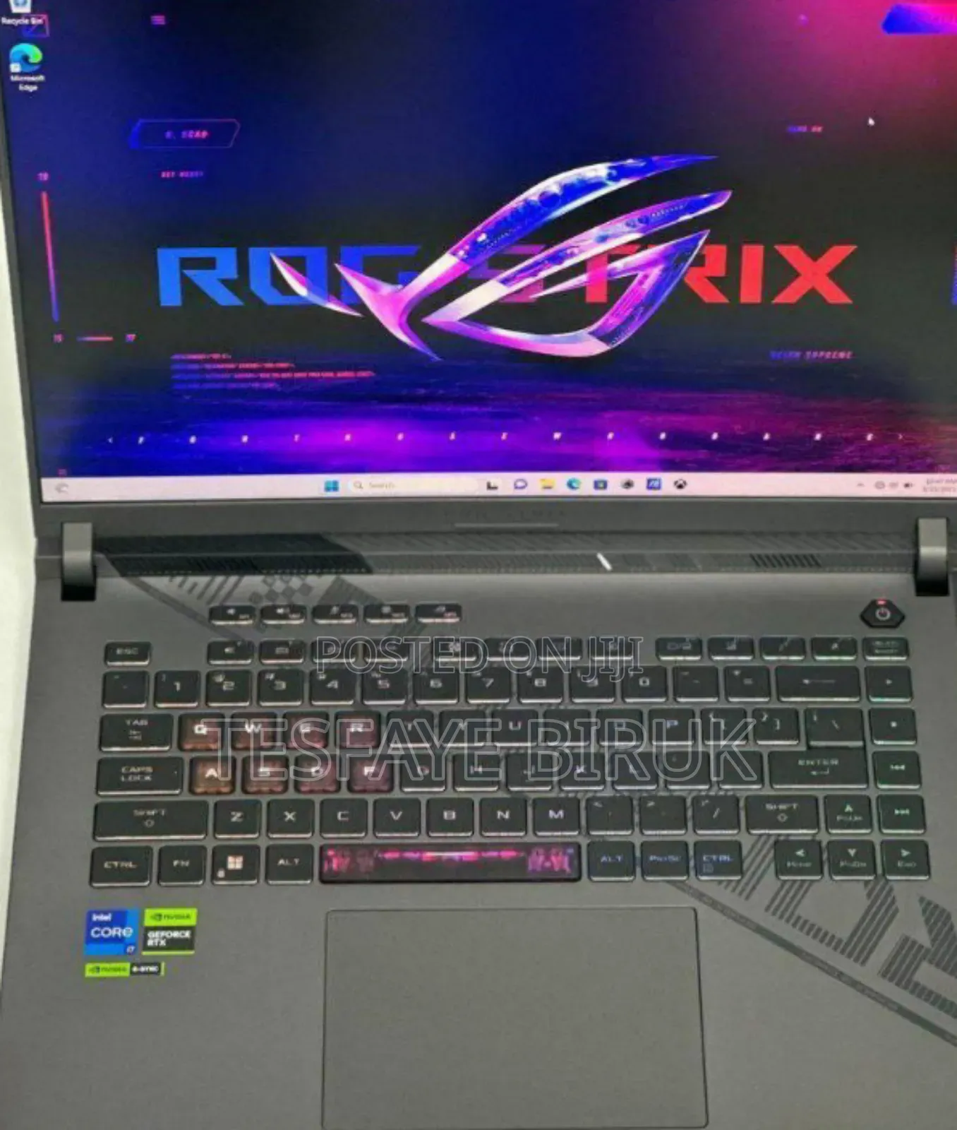 New Laptop Asus ROG Strix G16 G614 16GB Intel Core I9 SSD 1T
