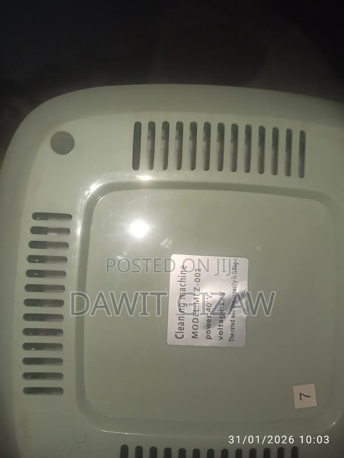 Xiaomi Bx-3-Green Folding Washing Machine.