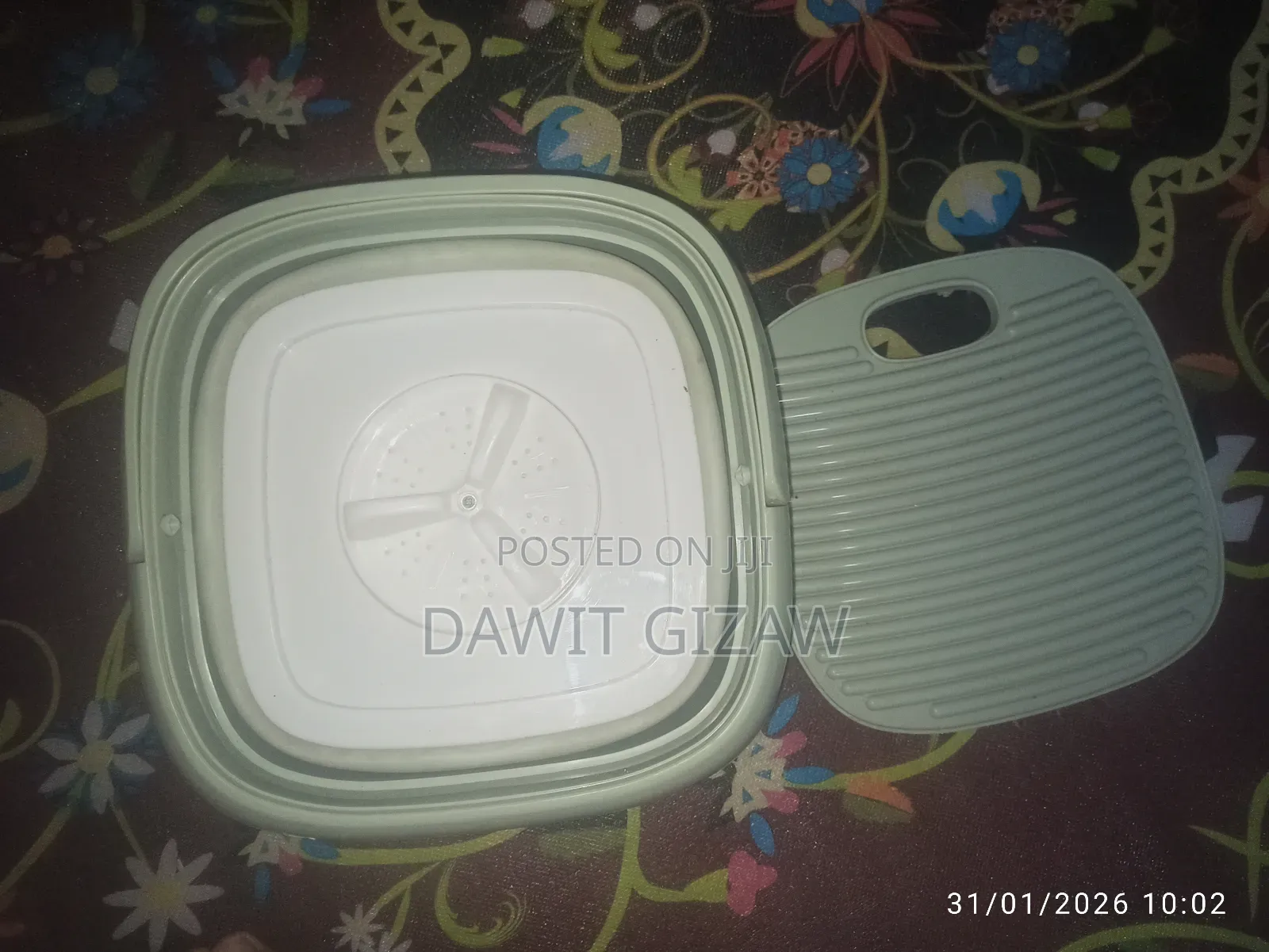 Xiaomi Bx-3-Green Folding Washing Machine.