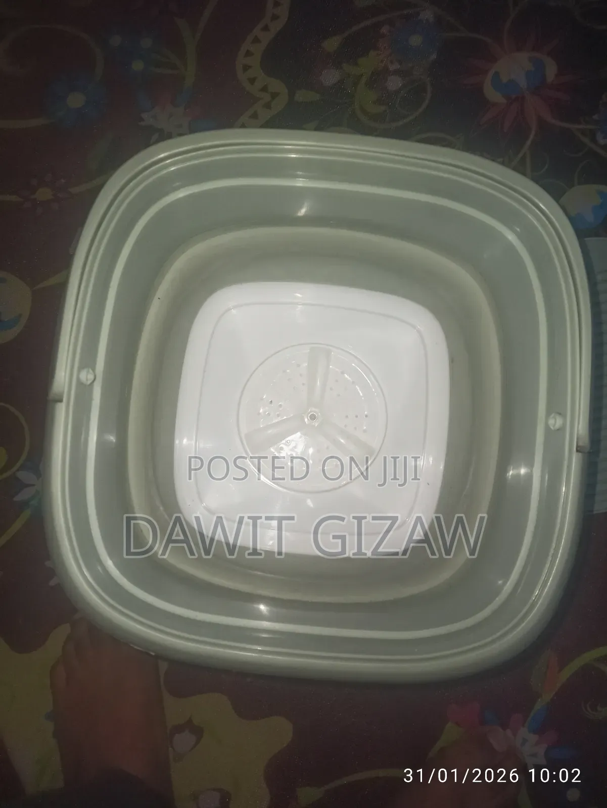 Xiaomi Bx-3-Green Folding Washing Machine.