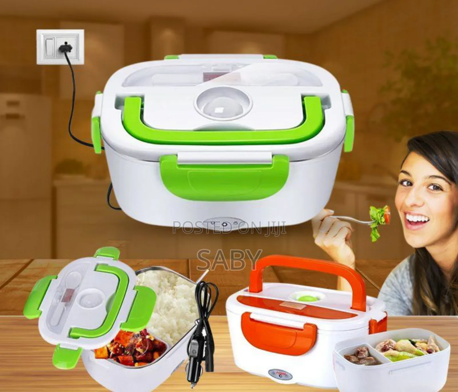 Stainless Steel Electric Lunch Box