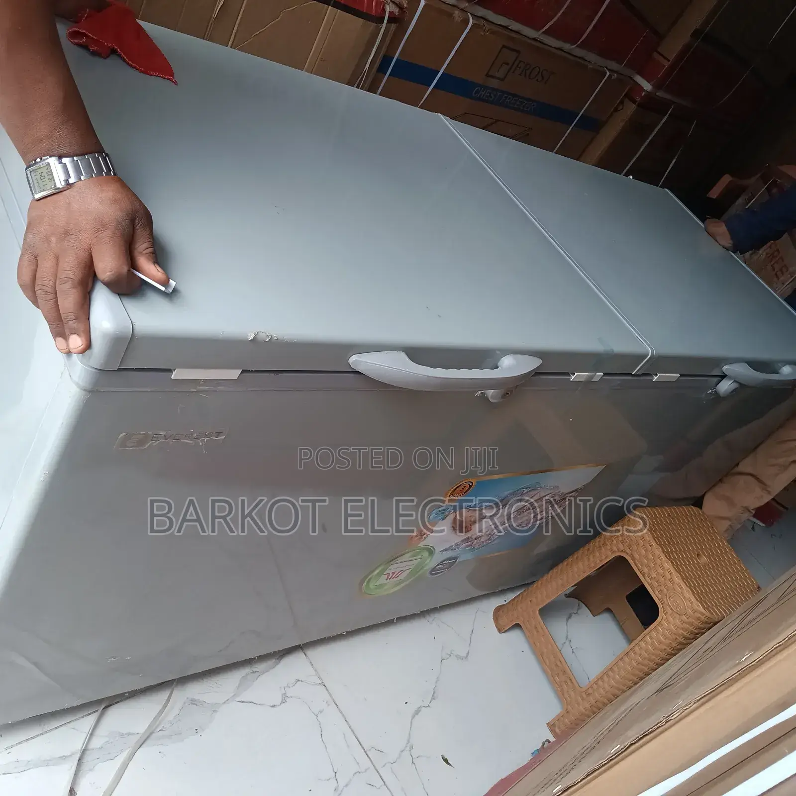 Everst Chest Freezer Model Ecr 800l Dip Fereg Brand New