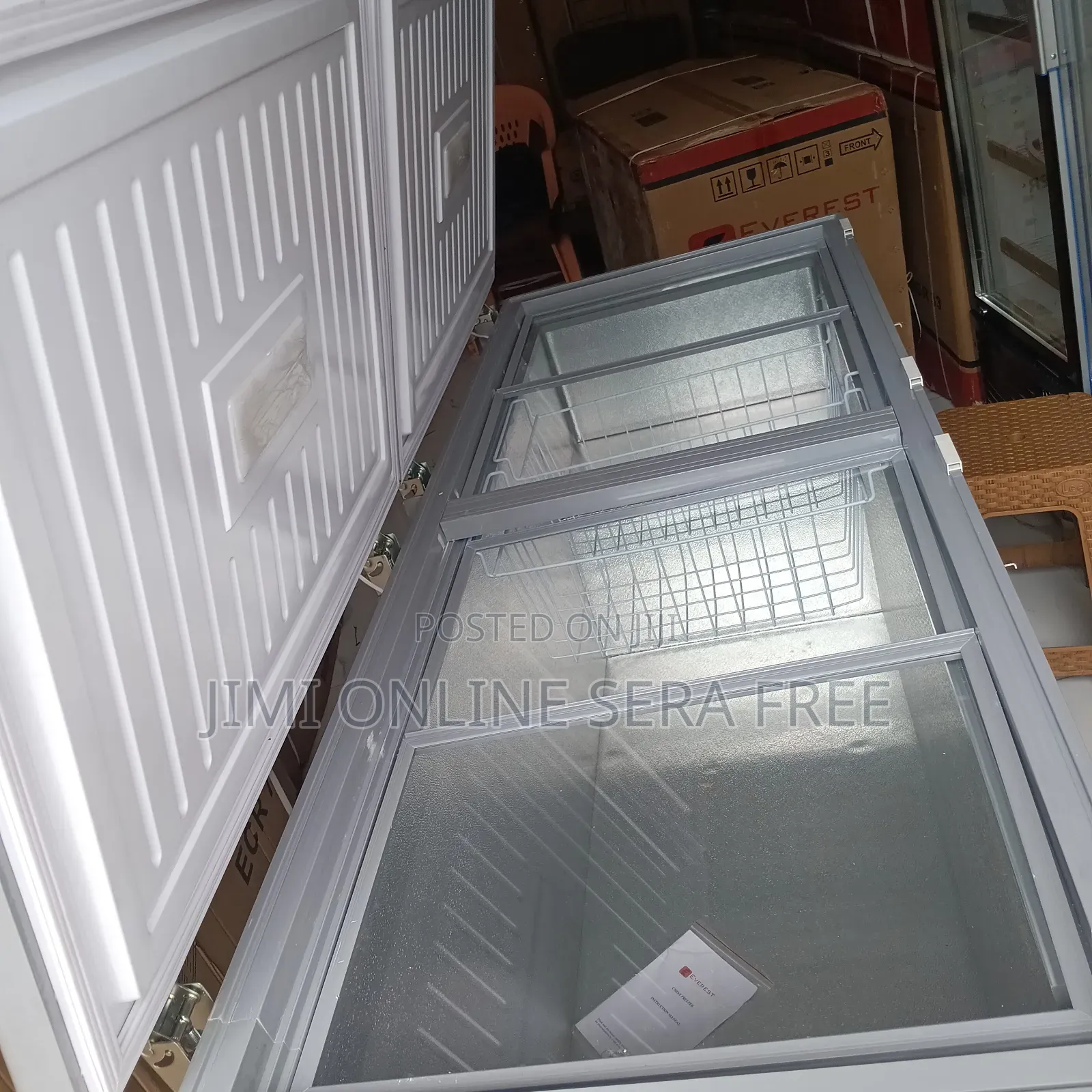 Everst Chest Freezer Model Ecr 800l Dip Fereg Brand New