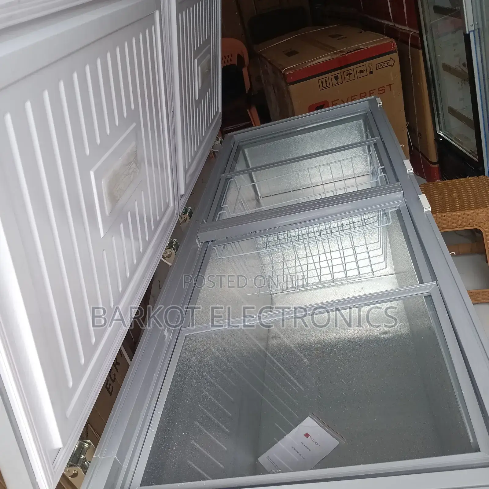 Everst Chest Freezer Model Ecr 800l Dip Fereg Brand New