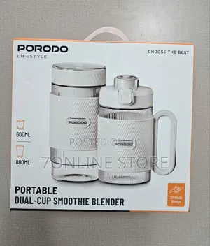Porodo Dual-Cup Smoothie Blender