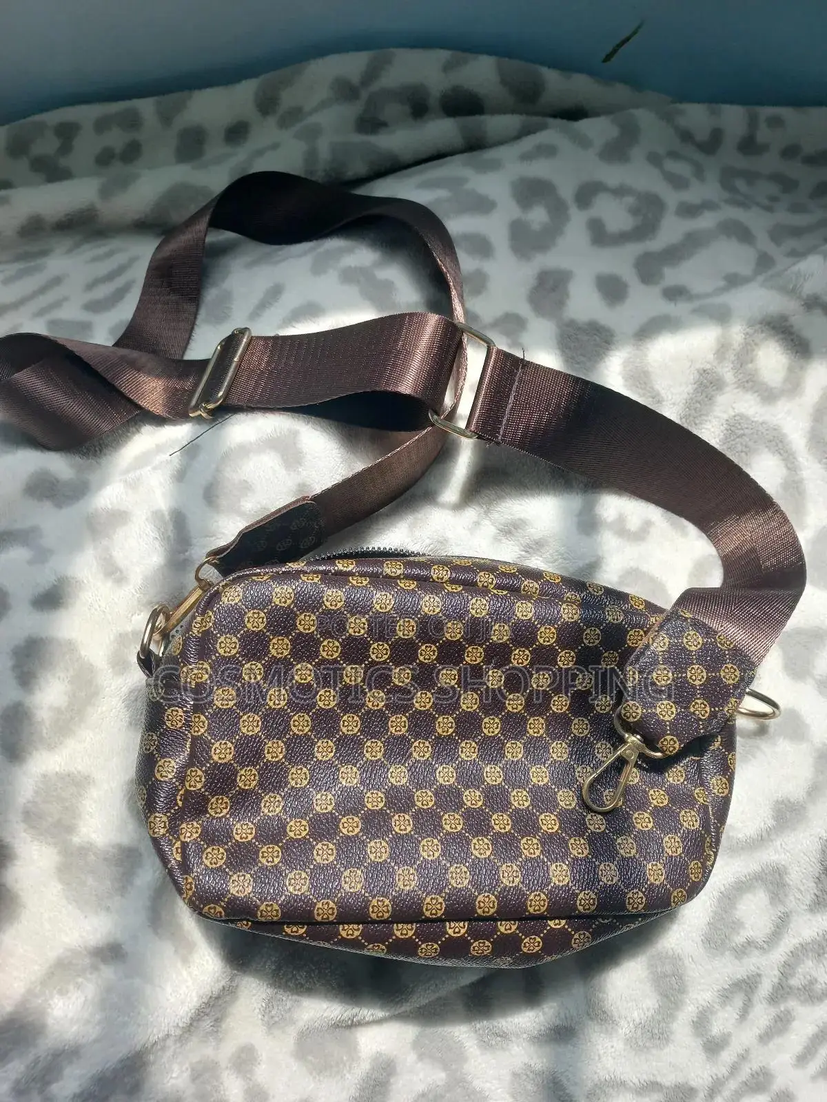 Brown Bag Stylish With Mini Bag